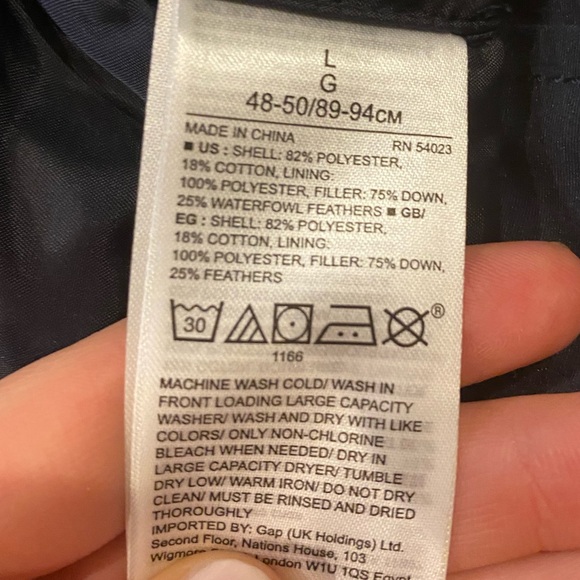 SUPER THICK GAP MENS WINTER JACKET - Picture 7 of 14